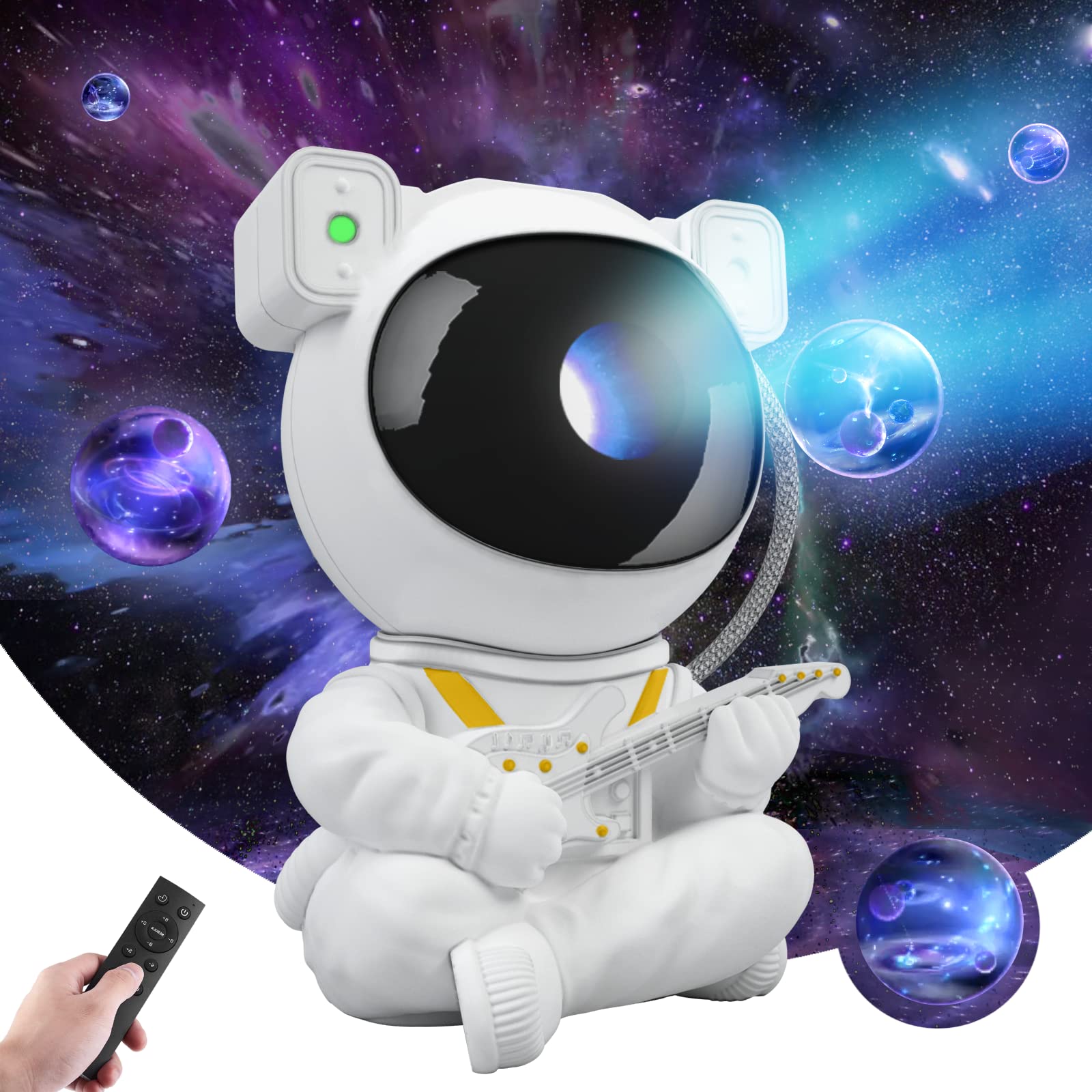 Astronaut toy projector: Unique cosmic visuals, starry skies indoors. Dazzling, immersive, perfect for wonder. A visual treat for space lovers.